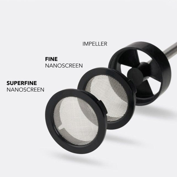Subminimal NanoFoamer Pro Electric Milk Frother for Lattes & Cappuccinos - Handheld Foam Maker for Coffee, Hot Chocolate & Matcha - Perfect for Home Baristas & Coffee Lovers