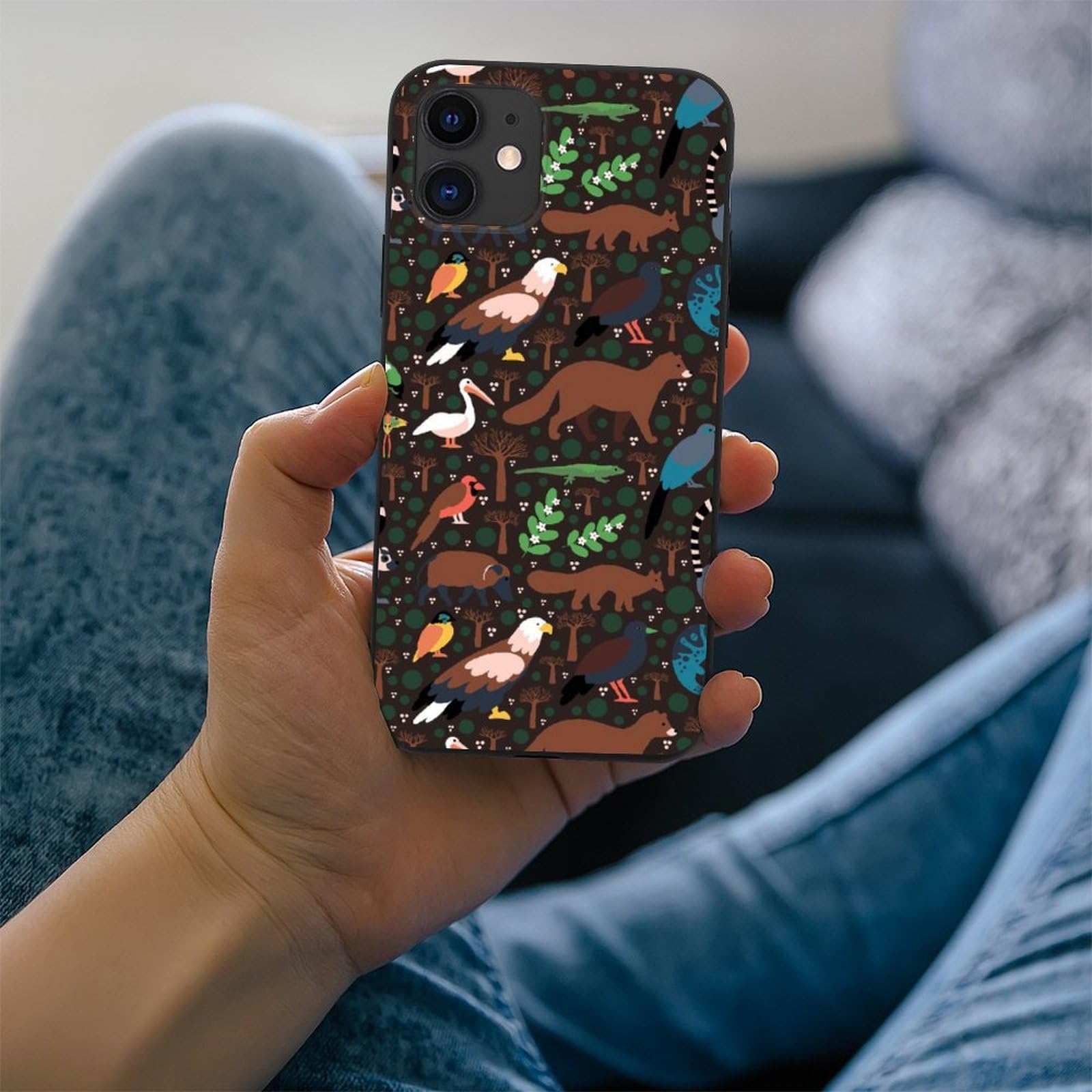 Madagascar Animals iPhone 11 Series Case - Slim Durable TPU Protective Cover for iPhone 11/11 Pro/11 Pro Max | Perfect for Outdoor Adventures & Daily Use