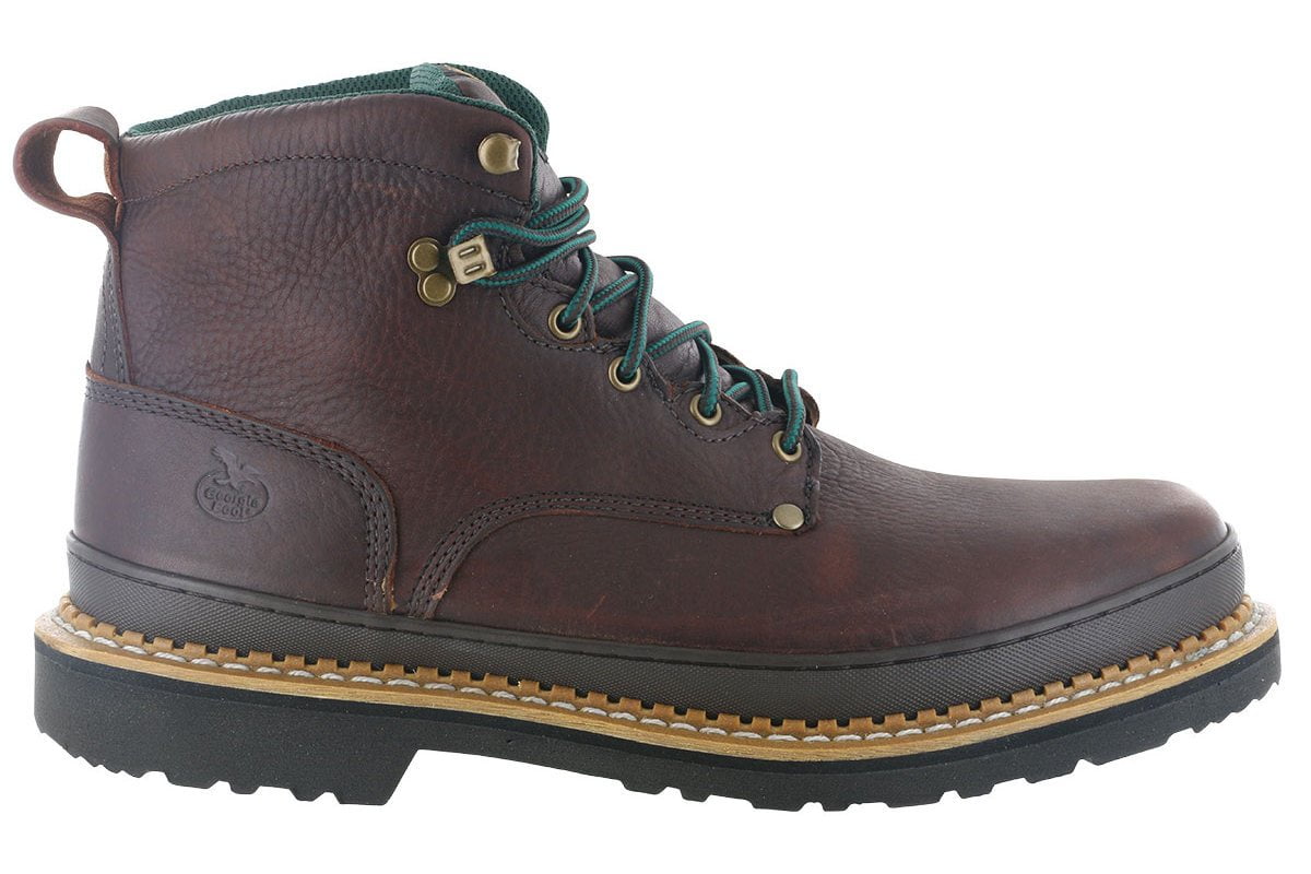 Georgia 6 Soft Toe Boots for Men - Comfortable Work Boots with Slip-Resistant Outsole - Perfect for Construction, Landscaping & Outdoor Work