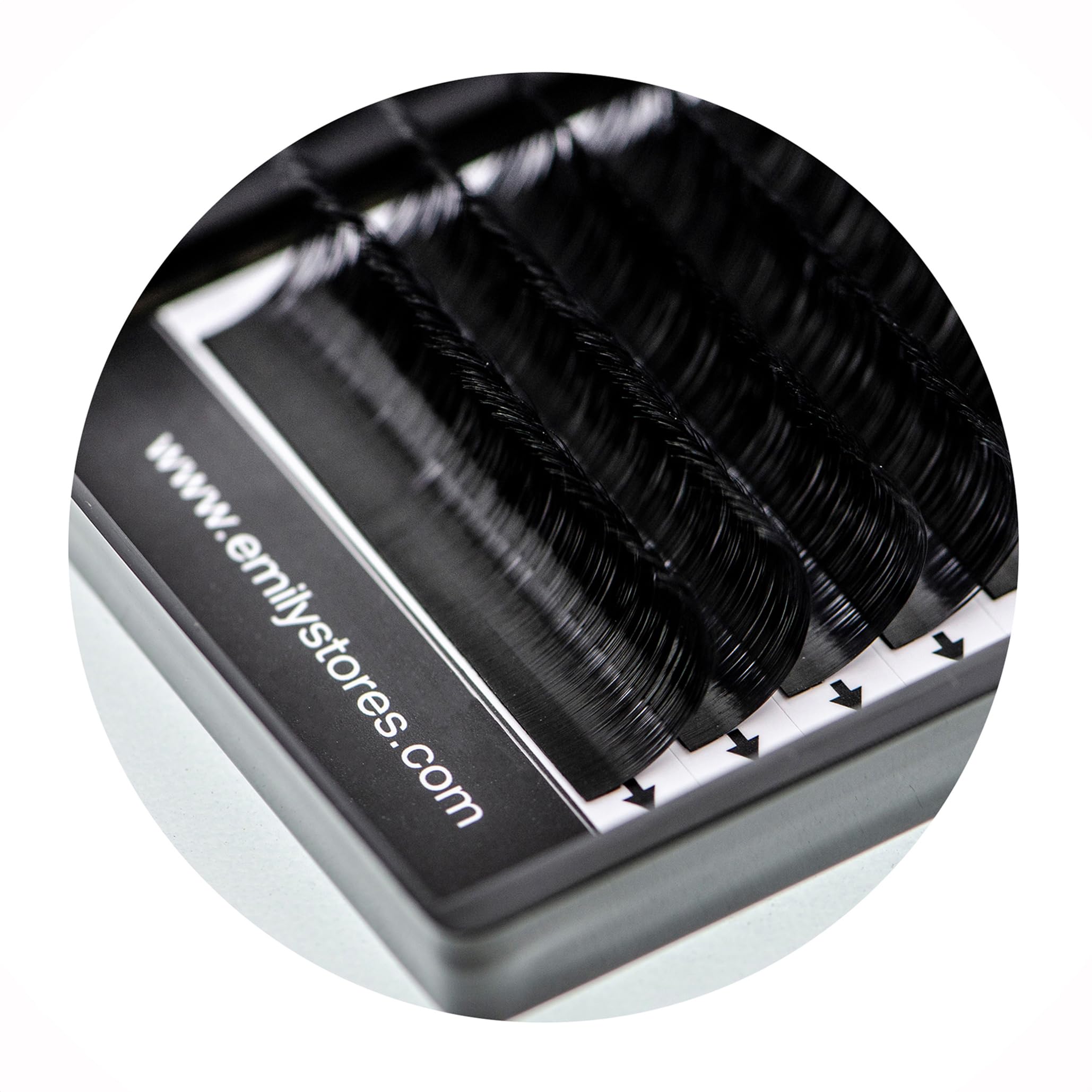 0.05mm Thin J Curl 17mm Volume Eyelash Extensions - Natural Looking False Lashes for Professional Salon & Home Use