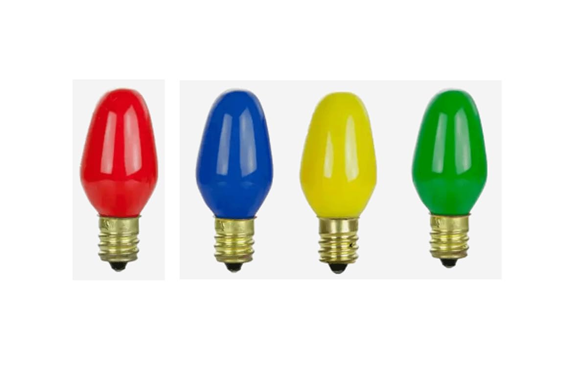 4-Pack Color Changing LED Night Light Bulbs for Bedroom, Nursery, Kids Room - Dimmable, Energy Efficient, Soft Glow for Relaxation & Sleep