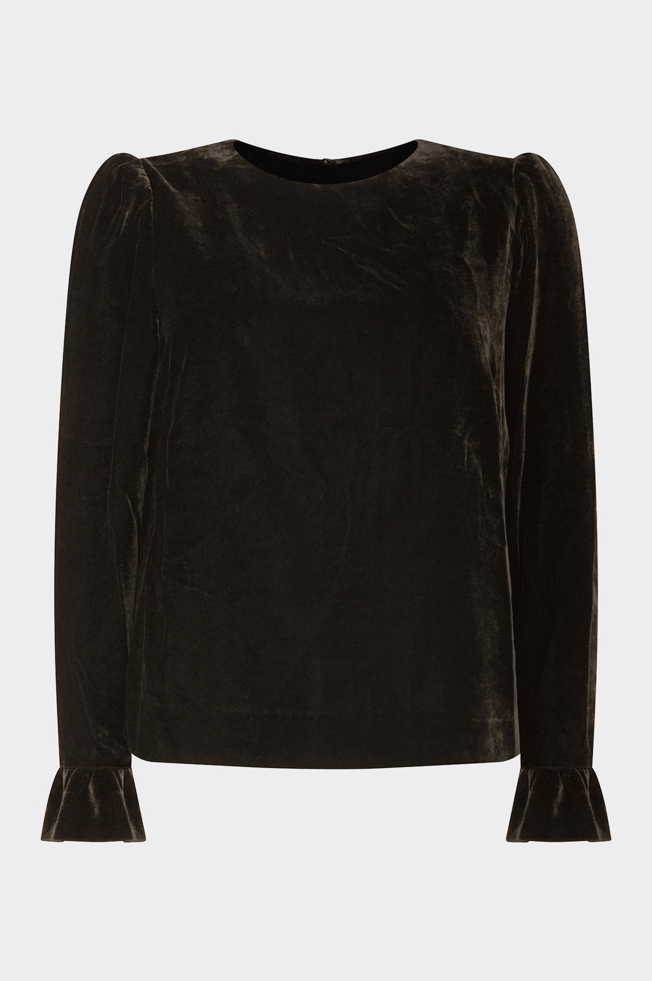 Victoria Velvet Top for Women - Soft & Elegant Black Blouse for Party, Dinner & Date Night