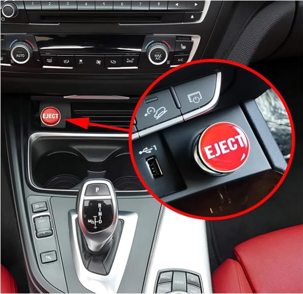 Premium Aluminum Alloy Push Button Car Cigarette Lighter Plug - 12V Standard Replacement for Most Vehicles | Durable Eject Function | Perfect for Road Trips, Camping & Emergency Power Needs
