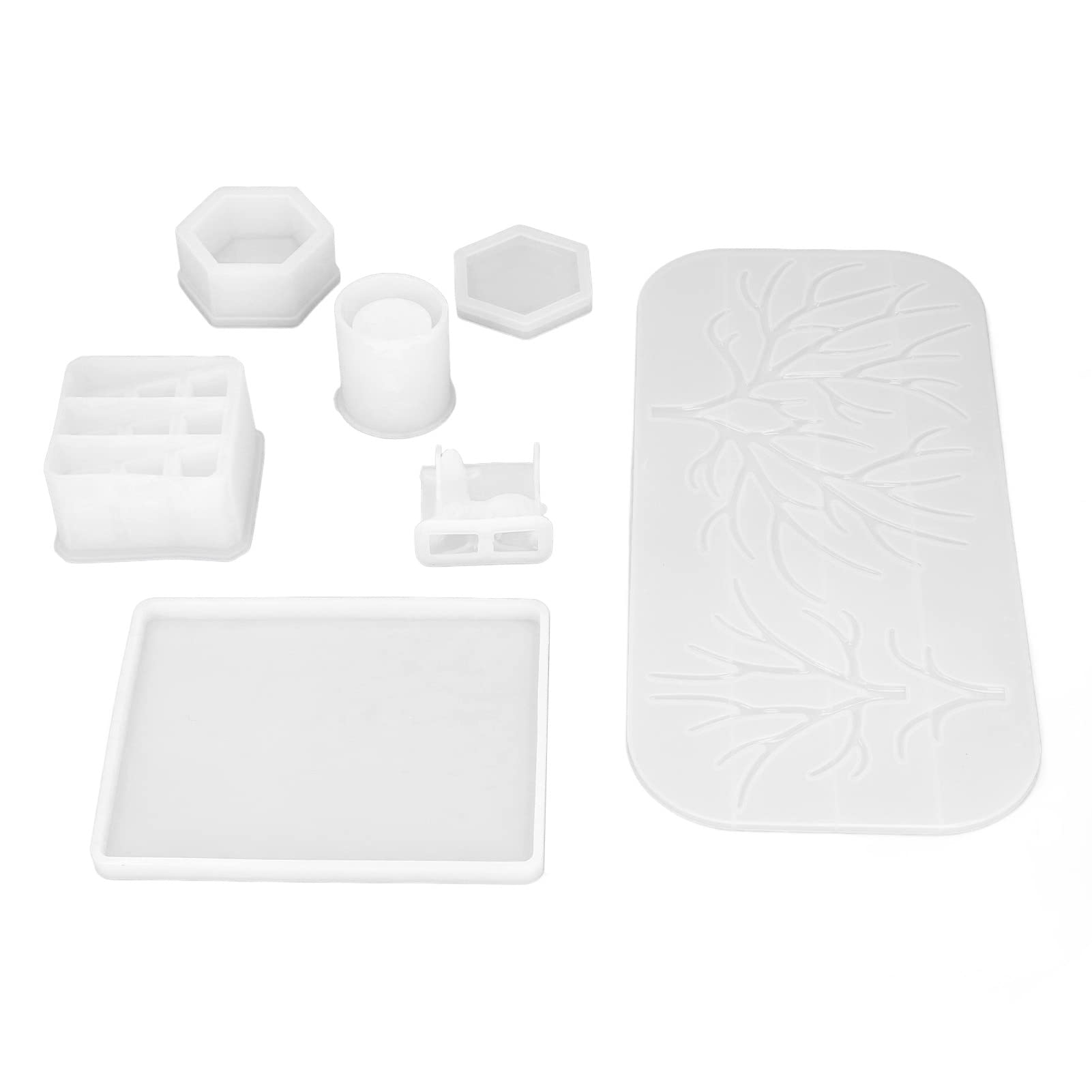Premium Silicone Resin Molds for Jewelry Making - Deer Shaped Epoxy Crystal Molds, DIY Makeup Display Trays & Craft Projects - Perfect for Home Decor, Gift Making, and Artisan Creations