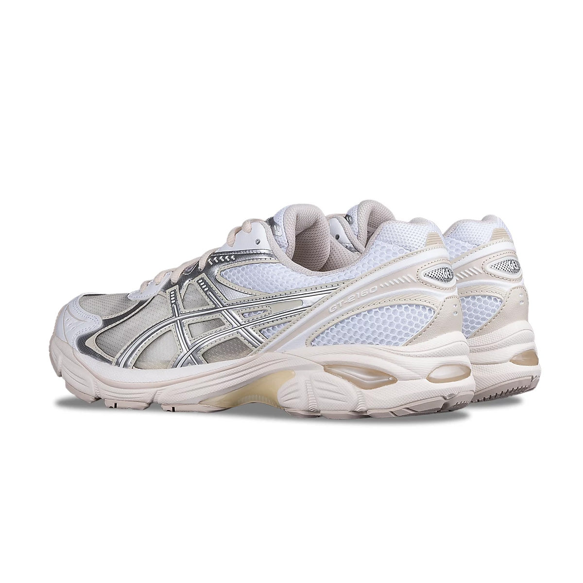 Above The Clouds GT 2160 Sneakers - White Pure Silver Running Shoes for Men & Women | Comfortable Athletic Footwear for Jogging, Gym Workouts & Casual Wear
