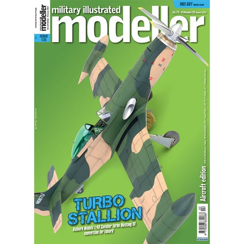 ADH Publishing 125 Military Illustrated Modeller Issue 125 February 2022 - Military History & Model Building Magazine for Collectors & Enthusiasts | Perfect for Hobbyists, Historians & Scale Modelers