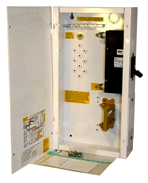 Midnite Solar MNDC250 Mini 250 Amp DC Disconnect - Solar Panel System Disconnect Switch for Off-Grid & RV Power Systems | Weatherproof & Durable Outdoor Use