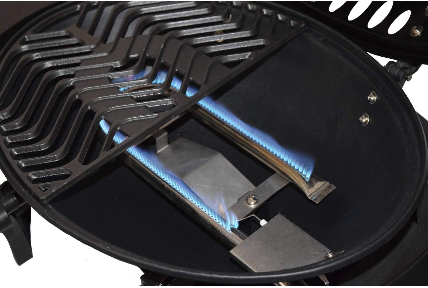 Portable Gas BBQ Grill for Outdoor Cooking - Camping, Garden, Balcony & Picnic | BBQJungs Compact Barbecue with Even Heat Distribution