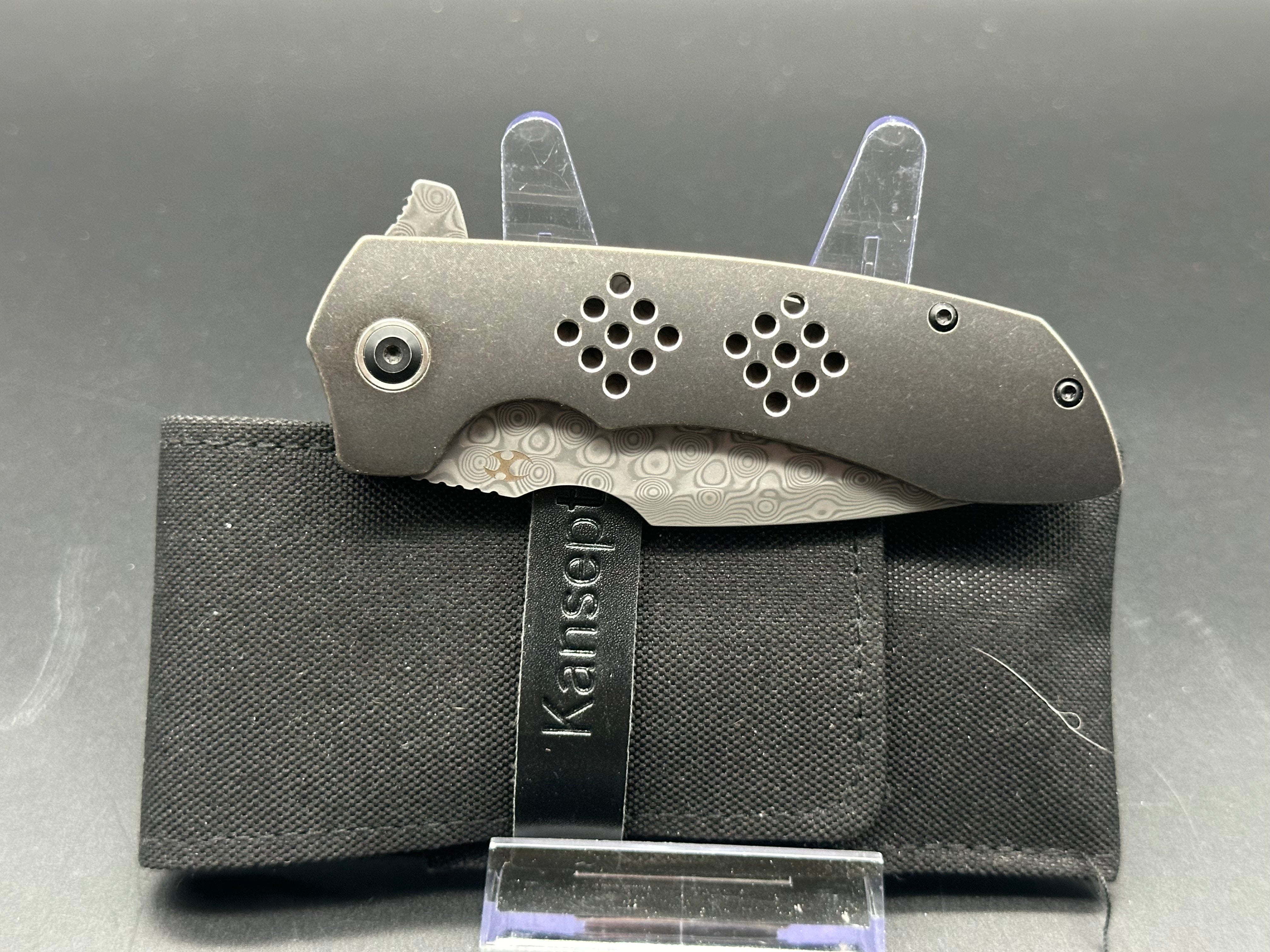 Kansept Entity Frame Lock Folding Knife - 3.5