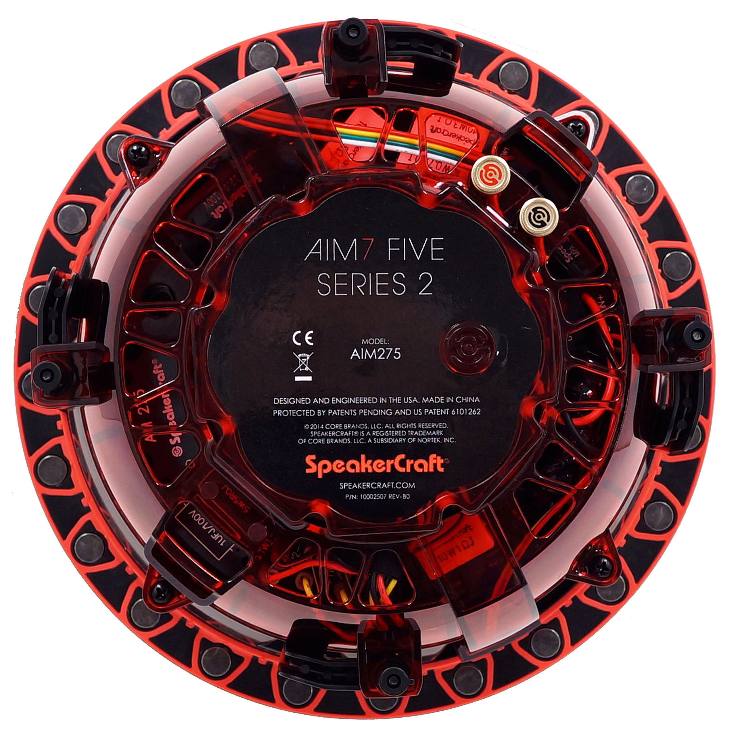 SpeakerCraft AIM 7 FIVE Series 2 In-Ceiling Speaker - High-Quality Home Audio System for Living Room, Bedroom & Home Theater Installation