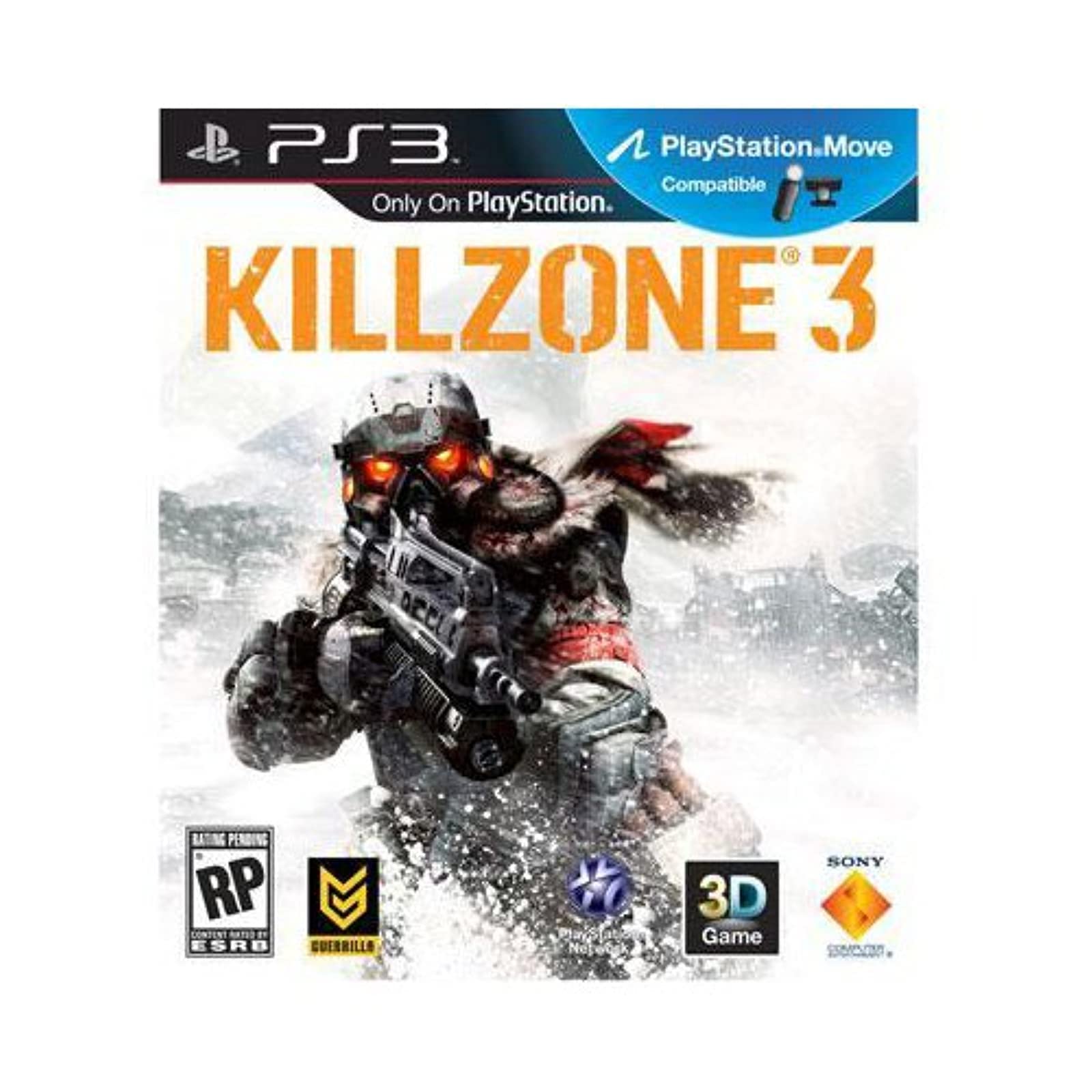 Sony PlayStation 3 Killzone 3 - First Person Shooter Game | High Performance FPS Action | Perfect for Gaming Enthusiasts & Multiplayer Battles
