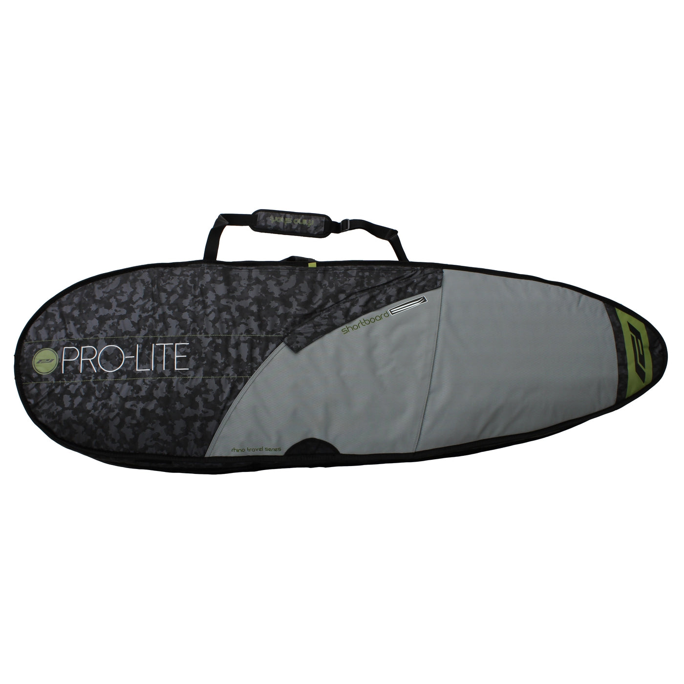 **Rhino Pro Lite Board Bag - Premium Travel Surfboard Bag for Shortboards 6'0 to 6'6 (Holds 1-2 Boards) - Perfect for Surf Trips & Air Travel**
