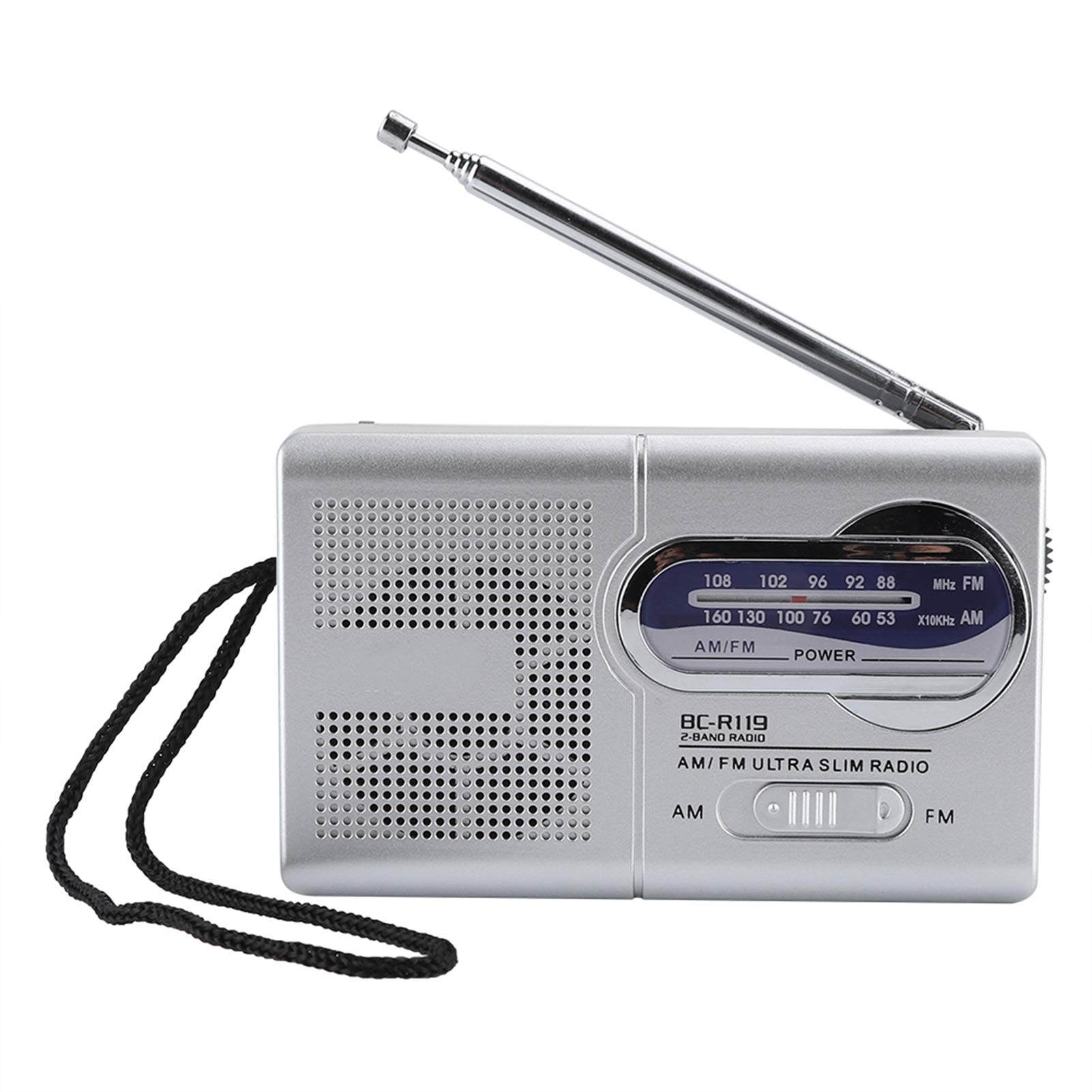 Best Battery Operated Pocket Radio - Portable AM/FM/DAB Digital Radio with Long Battery Life - Perfect for Emergency, Camping, Hiking & Outdoor Adventures