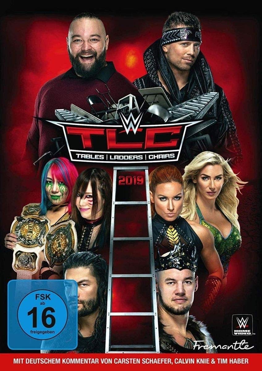 WWE TLC: Tables Ladders & Chairs 2019 DVD Set - 2 Discs | WWE Wrestling Event | Perfect for WWE Fans & Collectors | Watch at Home or Gift for Wrestling Enthusiasts