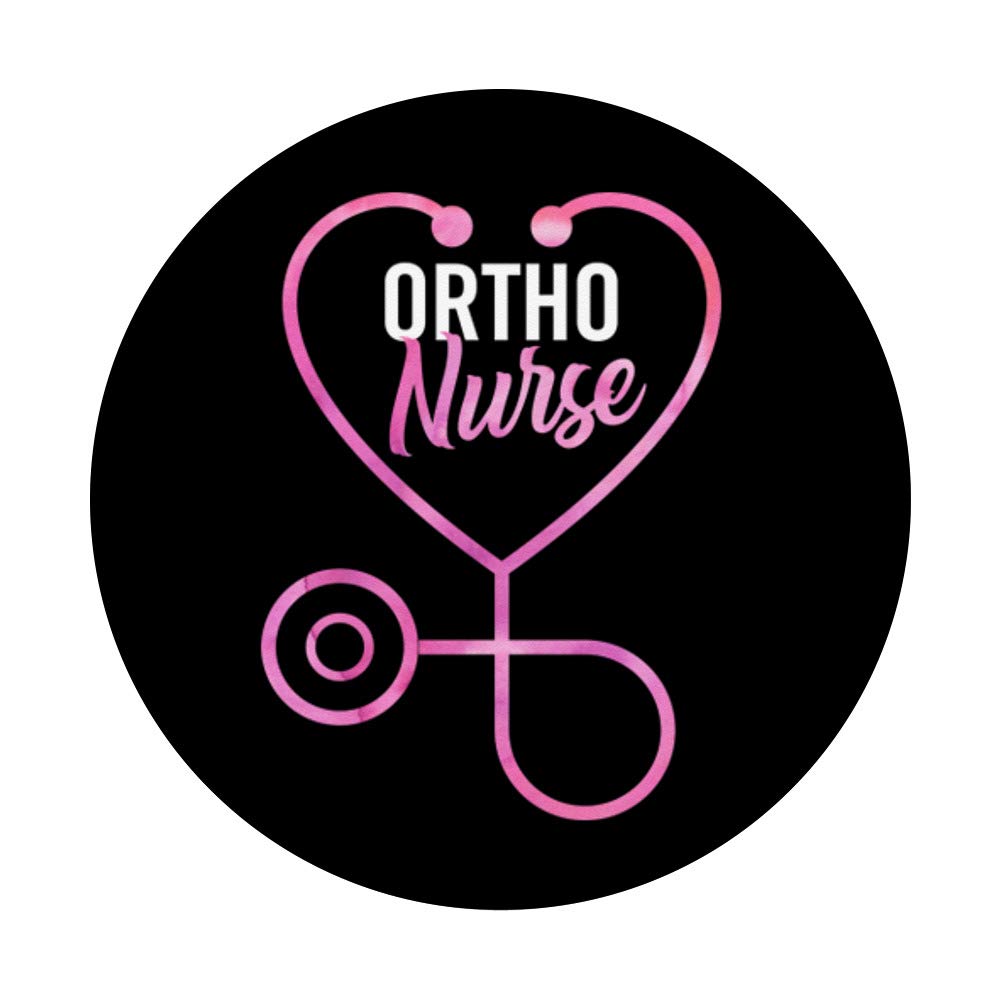 Orthopedic Nurse Practitioner Gift - Ortho Nurse PopSockets Phone Grip & Stand for iPhone, Samsung & Tablets - Perfect for Healthcare Workers, Students & Medical Professionals