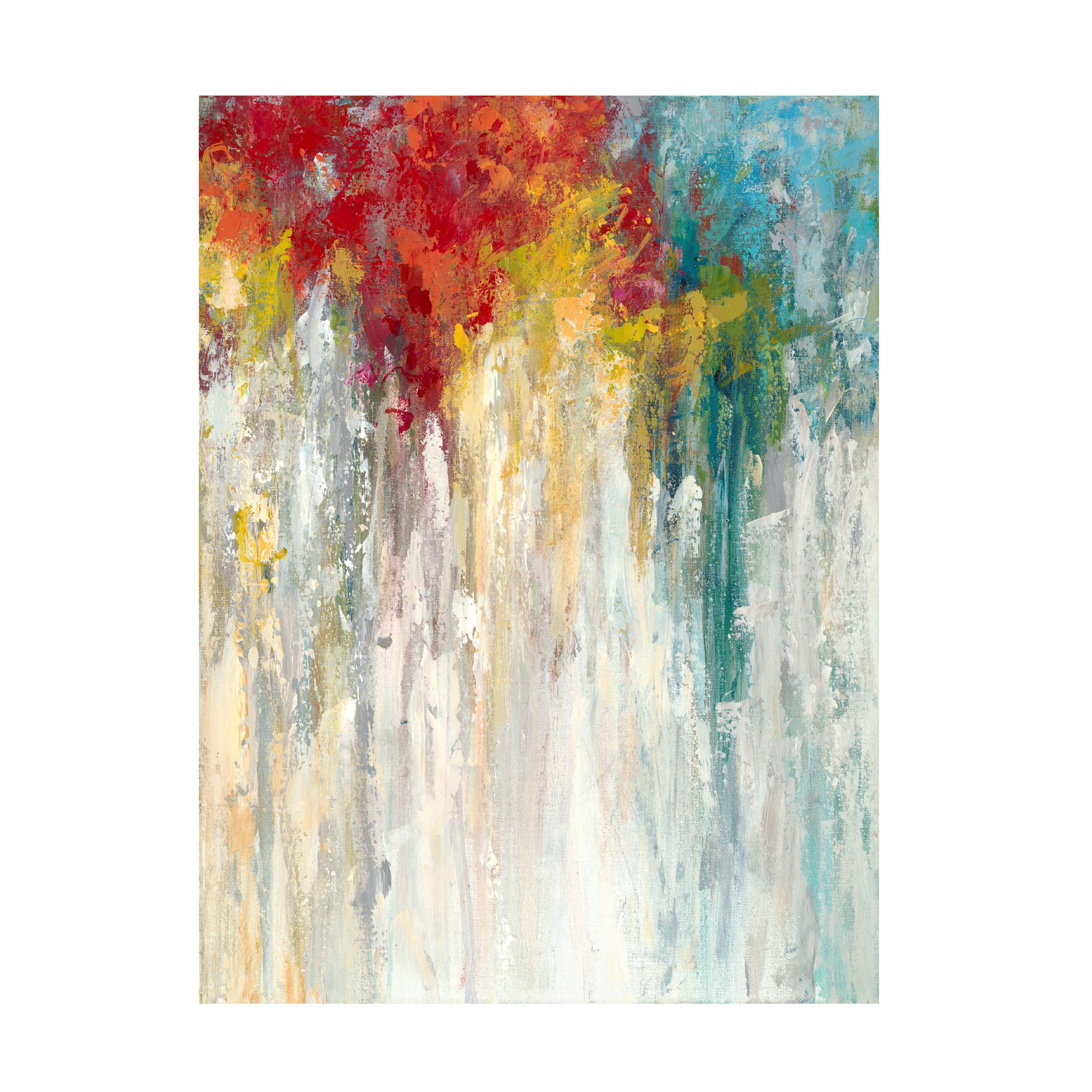 Trademark Fine Art 'Unbound I' Canvas Wall Art by Janet Bothne - Modern Abstract Painting for Living Room, Bedroom & Office Decor