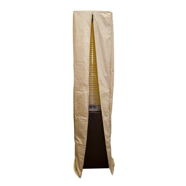 Heavy Duty Waterproof Square Glass Tube Patio Heater Cover - Outdoor Protection for Backyard, Deck, and Garden Use