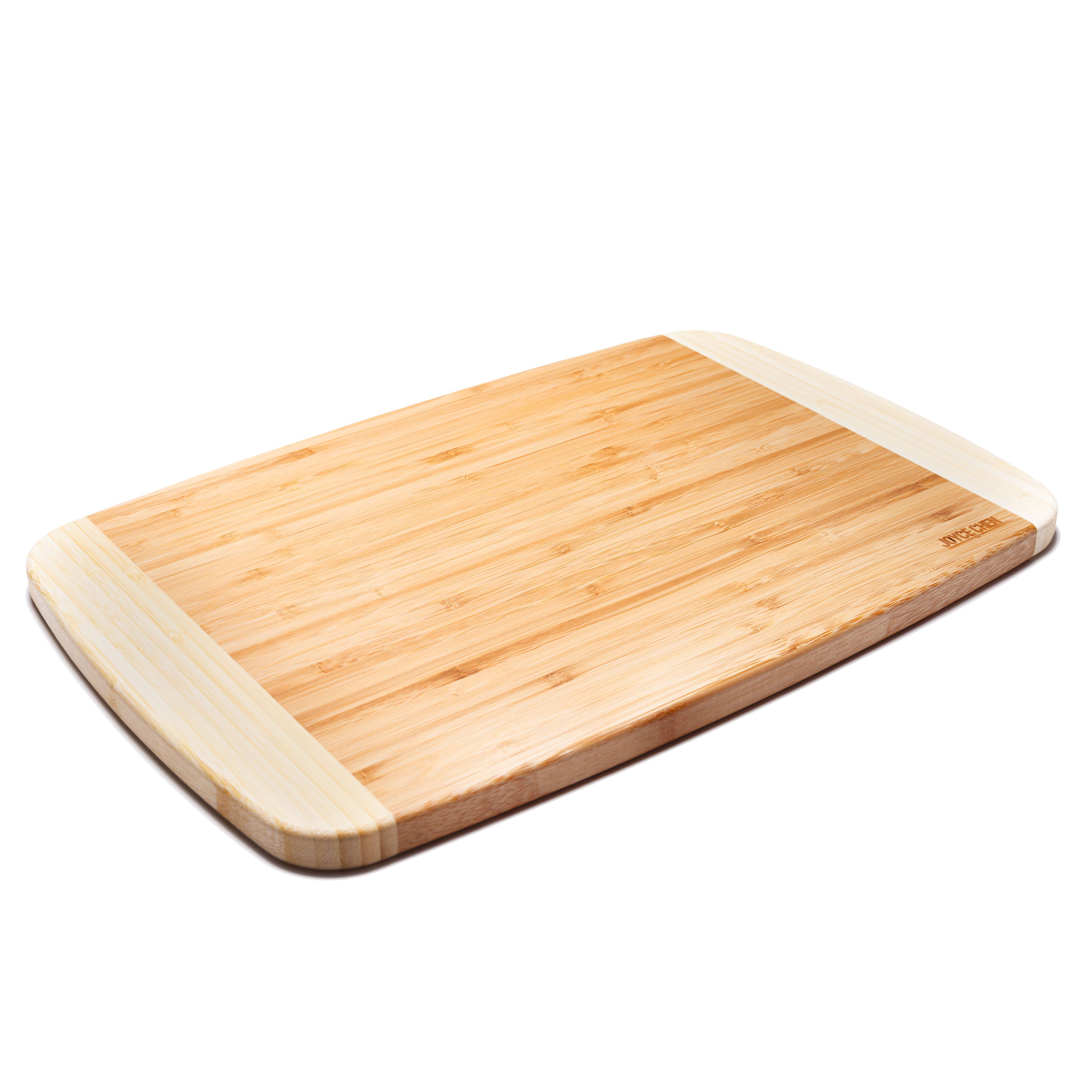 Premium Extra Large 12x18 Inch Burnished Bamboo Cutting Board - Durable & Eco-Friendly Kitchen Essential for Chopping, Slicing & Serving