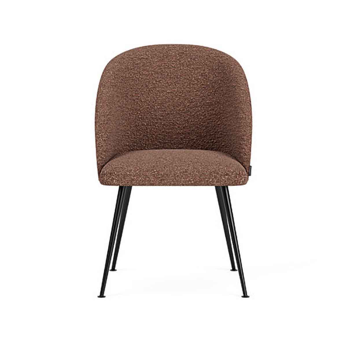 Holly Boucle Dining Chair - Modern Upholstered Accent Chair for Kitchen, Dining Room & Office - Comfortable & Stylish Home Decor