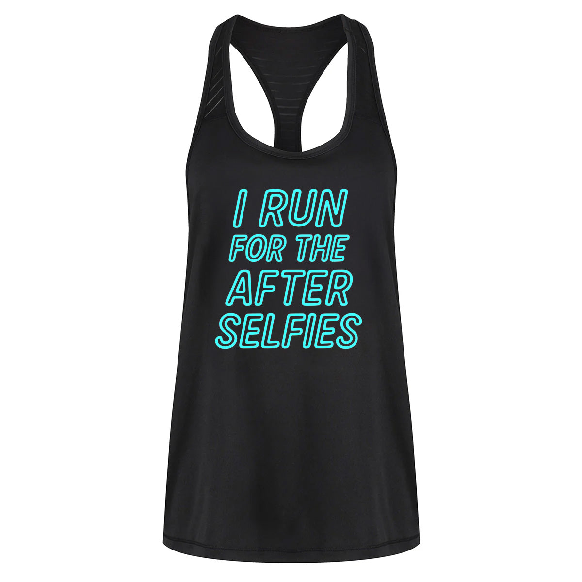 Breathable Mesh Racerback Vest for Running & Workouts - Perfect for Gym Selfies & Active Lifestyle