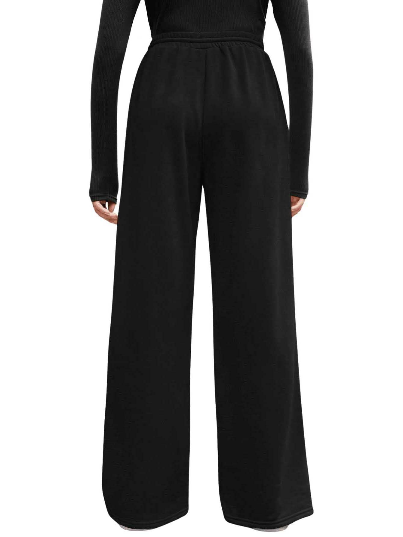 COZYEASE Girls Wide Leg Sweatpants - Elastic Waistband with Drawstring, Straight Leg Jogger Pants with Pockets | Casual Loungewear, School, Yoga & Running Outfits for Teen Girls