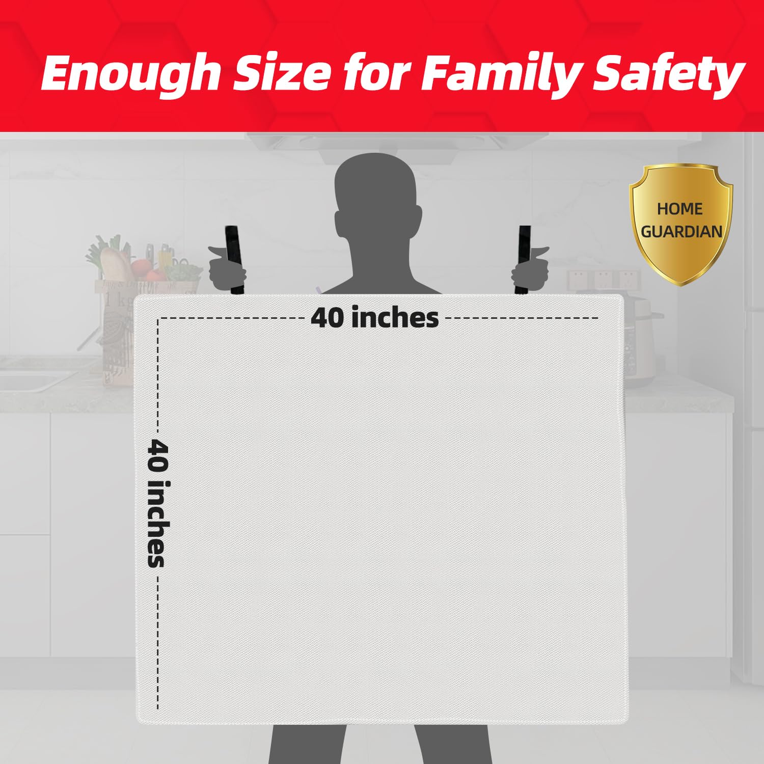 LaSyL Fire Blanket Emergency for Home - 40
