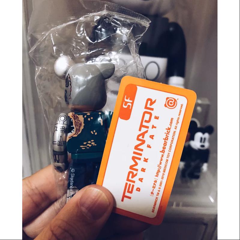 Bearbrick Series 39 SF Terminator 100% Collectible Figure - Limited Edition Vinyl Art Toy for Display, Gift & Pop Culture Enthusiasts - Perfect for Home Decor, Office Display & Anime Collections