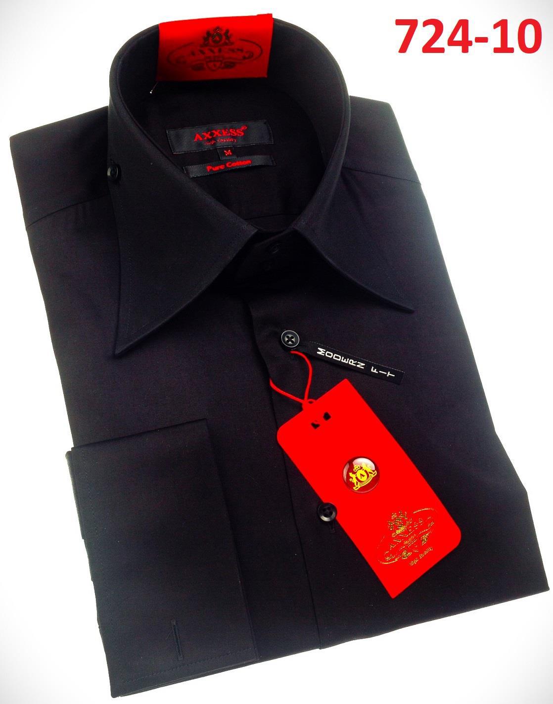 Axxess Modern Fit Shirt 724 10 - Premium Comfort Stretch Dress Shirts for Men | Business Casual & Office Wear