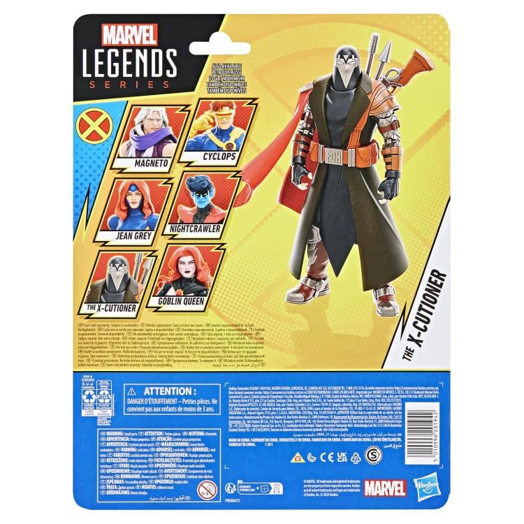 X Cutioner 6 Figure X-Men '97 Marvel Legends Action Figure - Collectible Toy for Marvel Fans & Comic Book Enthusiasts - Perfect for Display, Gifts, and X-Men Collections