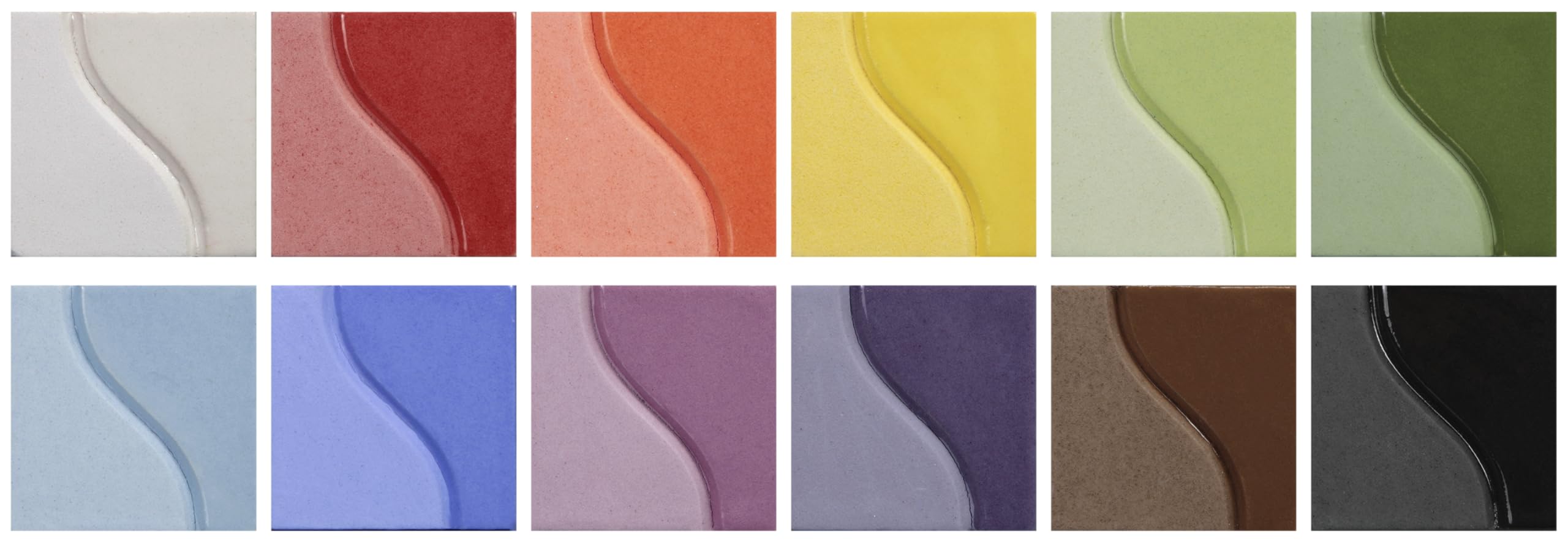 Premium Sax Underglazes for Pottery & Ceramics - 12 Assorted Colors (16 oz Pints) - Perfect for School Projects, Arts & Crafts, DIY Home Decor & Professional Studio Use