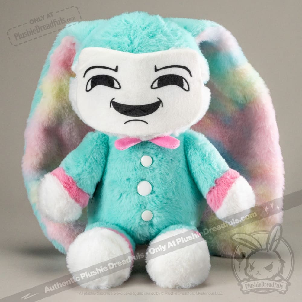 Plushie Dreadfuls Masking Rabbit - Soft Stuffed Animal Plush Toy for Kids, Cute Bunny Collectible for Home Decor & Anxiety Relief | Perfect Gift for Easter, Birthday & Stress Relief