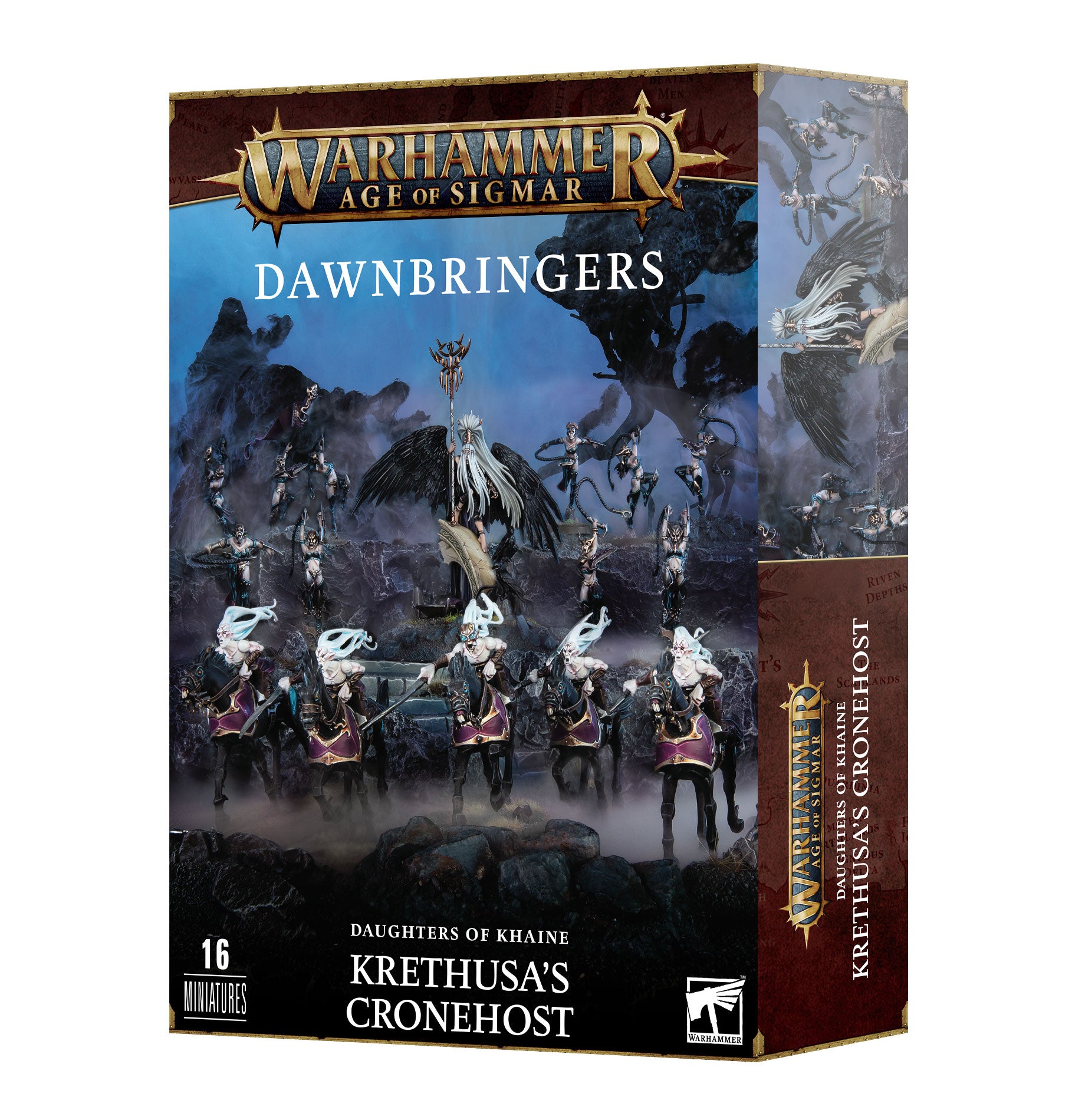 Age of Sigmar Dawnbringers Daughters of Khaine Krethusa's Cronehost - Fantasy Tabletop Miniature Game for Warhammer AoS Battles & Collectors