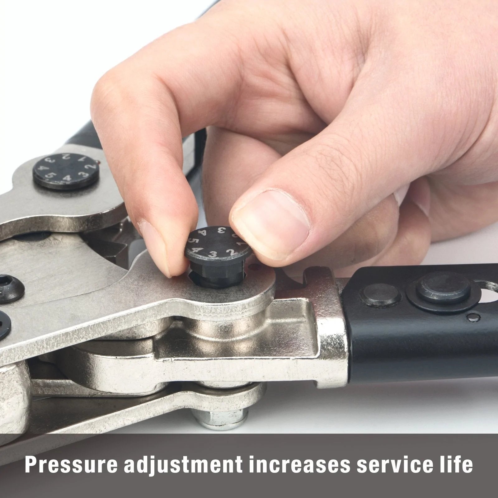 IWS 1632A Multi-Azimuth Pipe Pressing Tool with 360° Rotary Press Head for 16/20/25/32mm Pipes - Perfect for Plumbing, HVAC, and Water Supply System Installations