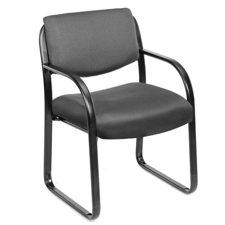 Premium Boss Fabric Guest Chair [B9521] - Comfortable & Stylish Office Seating for Reception, Conference Rooms & Waiting Areas