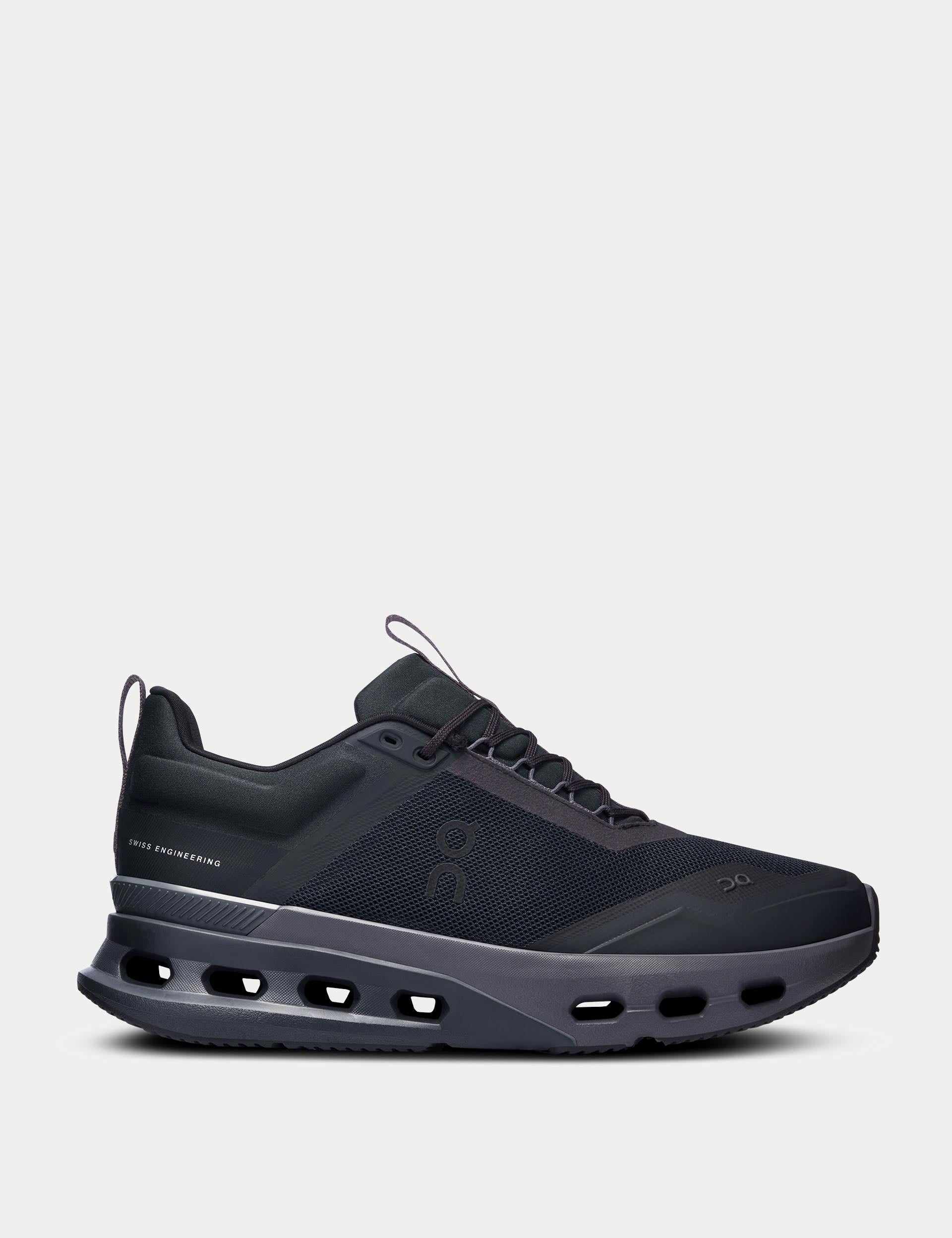 Cloudnova X Running Shoes - Black/Eclipse - Lightweight & Breathable for Men & Women - Perfect for Jogging, Gym Workouts & Daily Wear