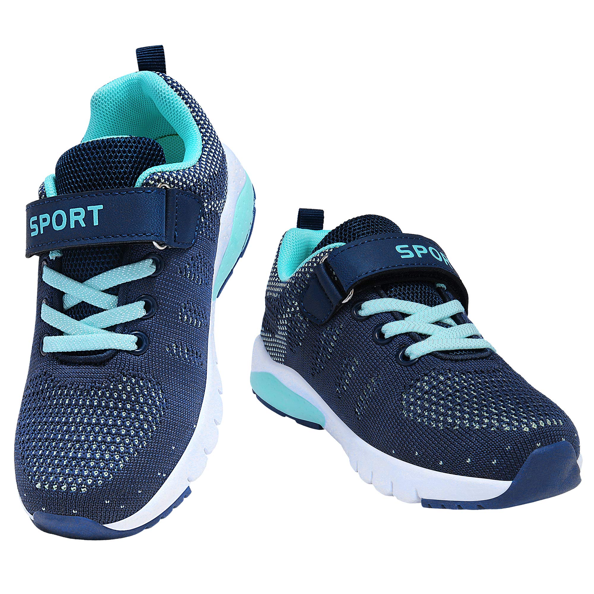 MAYZERO Kids Tennis Shoes - Breathable Lightweight Running & Walking Sneakers for Boys and Girls - Perfect for Sports, Gym Class & Everyday Play