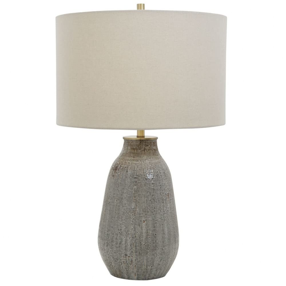 Uttermost Monacan 1-Light Table Lamp - Modern Accent Lighting for Living Room, Bedroom & Office Decor