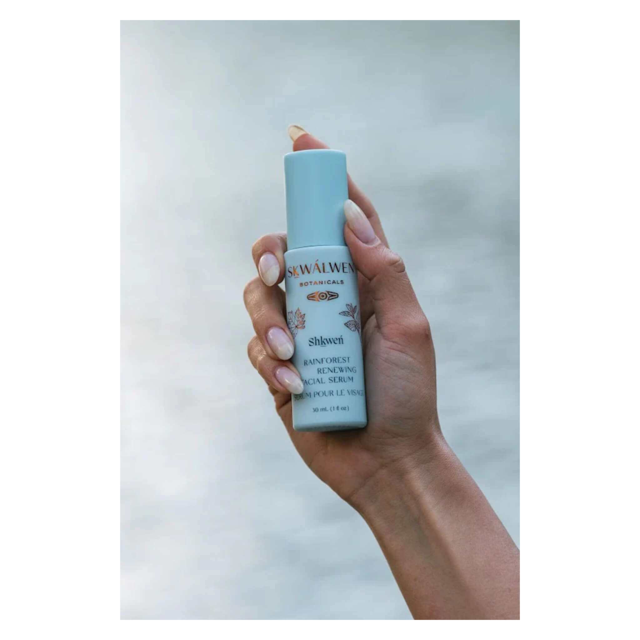 Shkweń Rainforest Renewing Facial Serum - Hydrating Anti-Aging Face Serum with Natural Ingredients for Glowing Skin | Perfect for Daily Skincare Routine & Nighttime Treatment