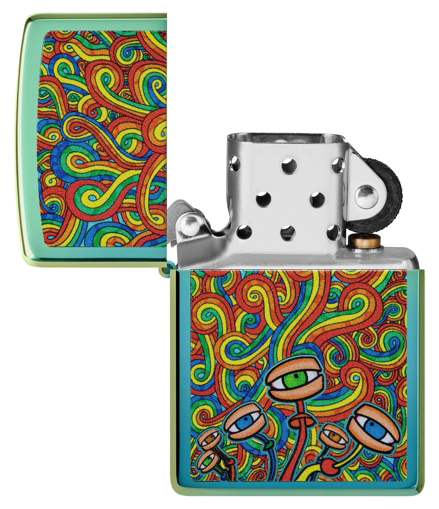 Psychedelic Art Prints - Vibrant Trippy Wall Decor for Bedroom, Living Room & Office - Unique Hippie Aesthetic Posters for Home & Gifts