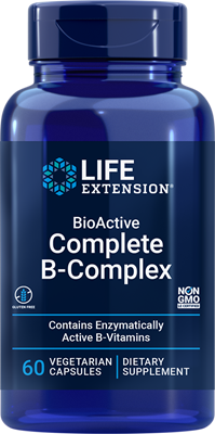 BioActive Complete B Complex Supplement - Essential B Vitamins for Energy, Metabolism & Stress Relief - Perfect for Daily Wellness & Active Lifestyles
