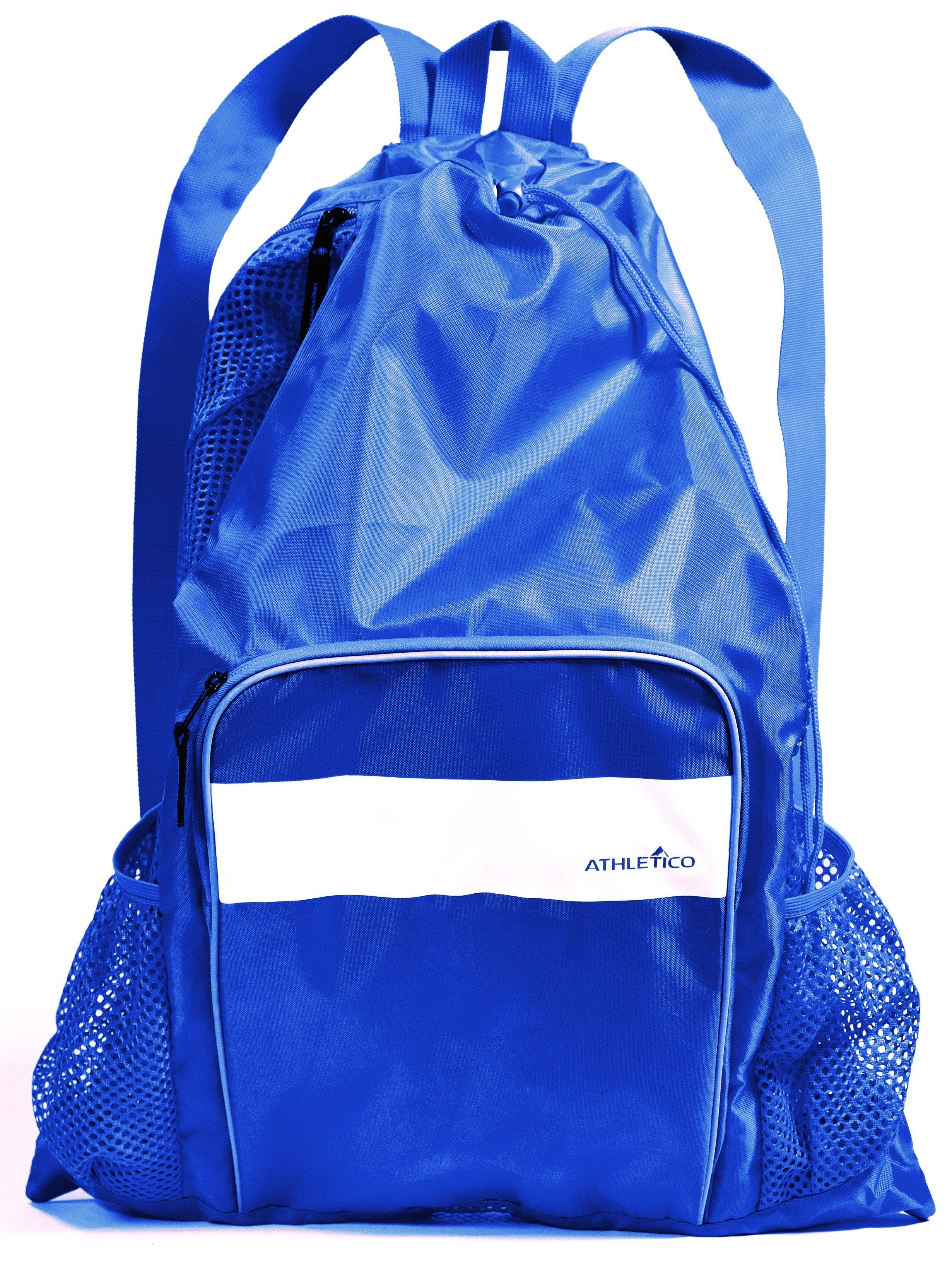 Athletico Mesh Swim Bag - Waterproof & Lightweight for Swimming, Beach & Pool - Perfect for Men, Women & Kids - Durable & Quick-Drying Gear