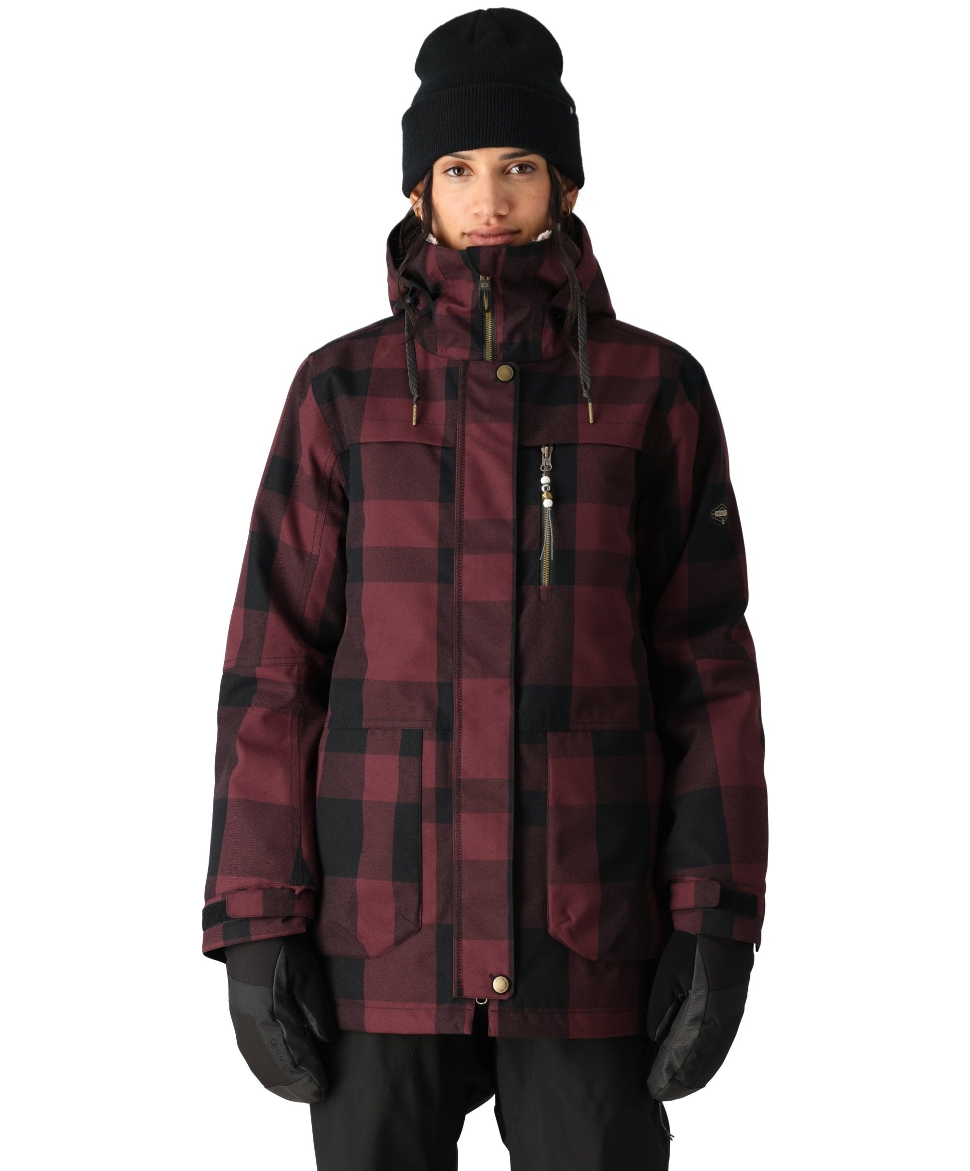 686 Women's Spirit Insulated Winter Jacket 2025 - Waterproof Windproof Ski Jacket for Snowboarding, Hiking & Outdoor Activities