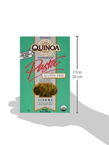 Ancient Harvest Organic Gluten Free Quinoa Elbows Pasta - Healthy Vegan Pasta Alternative for Italian Dishes, Meal Prep & Gluten-Free Diets