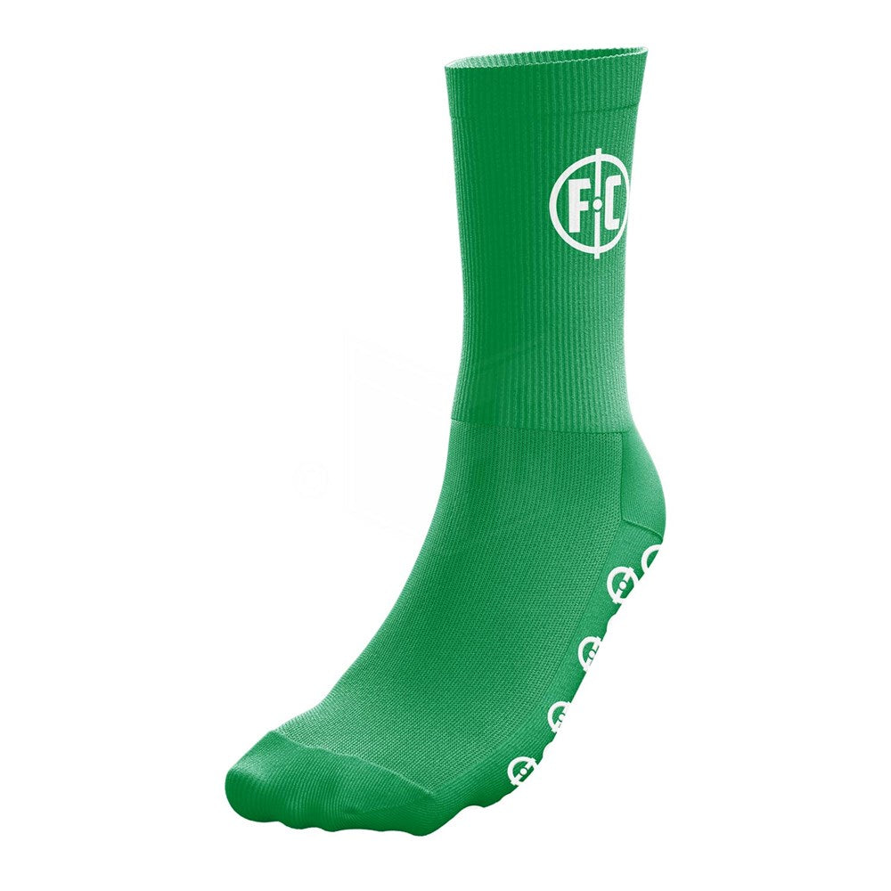 FC Glu Sock Emerald Green - Diabetic Socks for Women & Men - Non-Binding Comfort Socks for Circulation - Perfect for Diabetes, Swelling & Everyday Wear