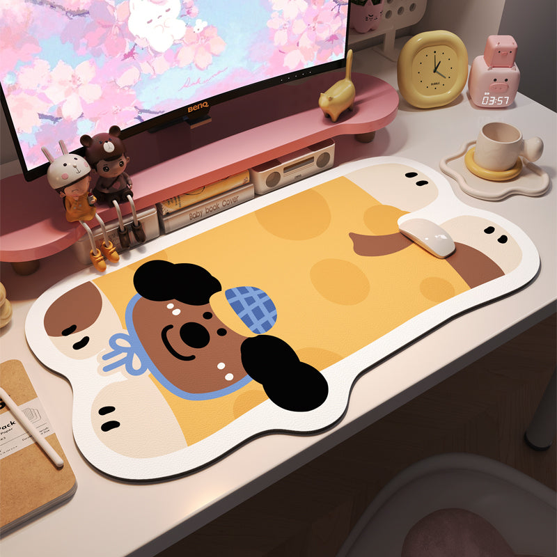 Customizable Large Mouse Pad for Laptop & Office Desk - Non-Slip Computer Keyboard Mat with Ergonomic Design for Gaming, Work & Study | Home & Office Workspace Essential