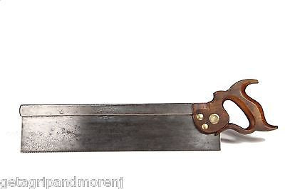 Hammacher Schlemmer Premium 15-Inch Dovetail Backsaw - Professional Woodworking Hand Saw for Fine Joinery & Cabinet Making - Perfect for NYC Woodworkers & DIY Projects