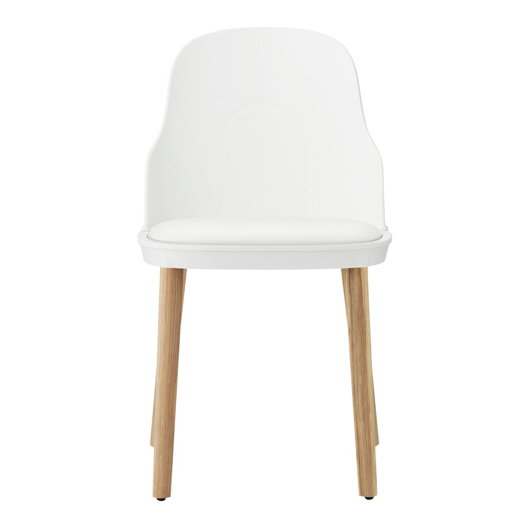 Allez Dining Chair - Upholstered Seat for Kitchen, Dining Room & Office - Comfortable Modern Chair for Home & Restaurant Use