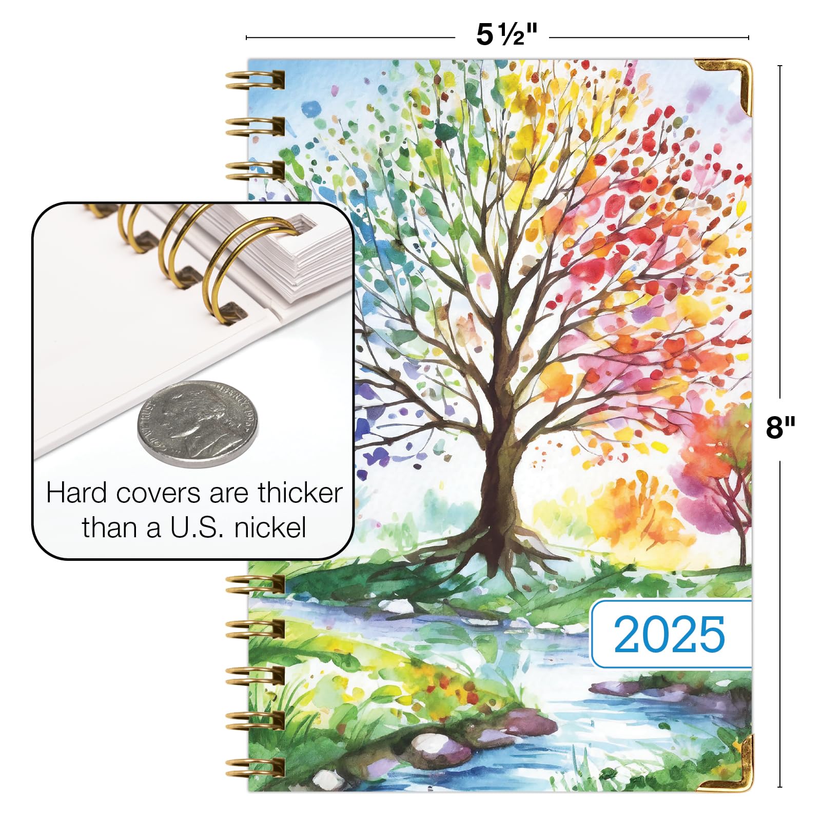 2025 Hardcover Planner 5.5