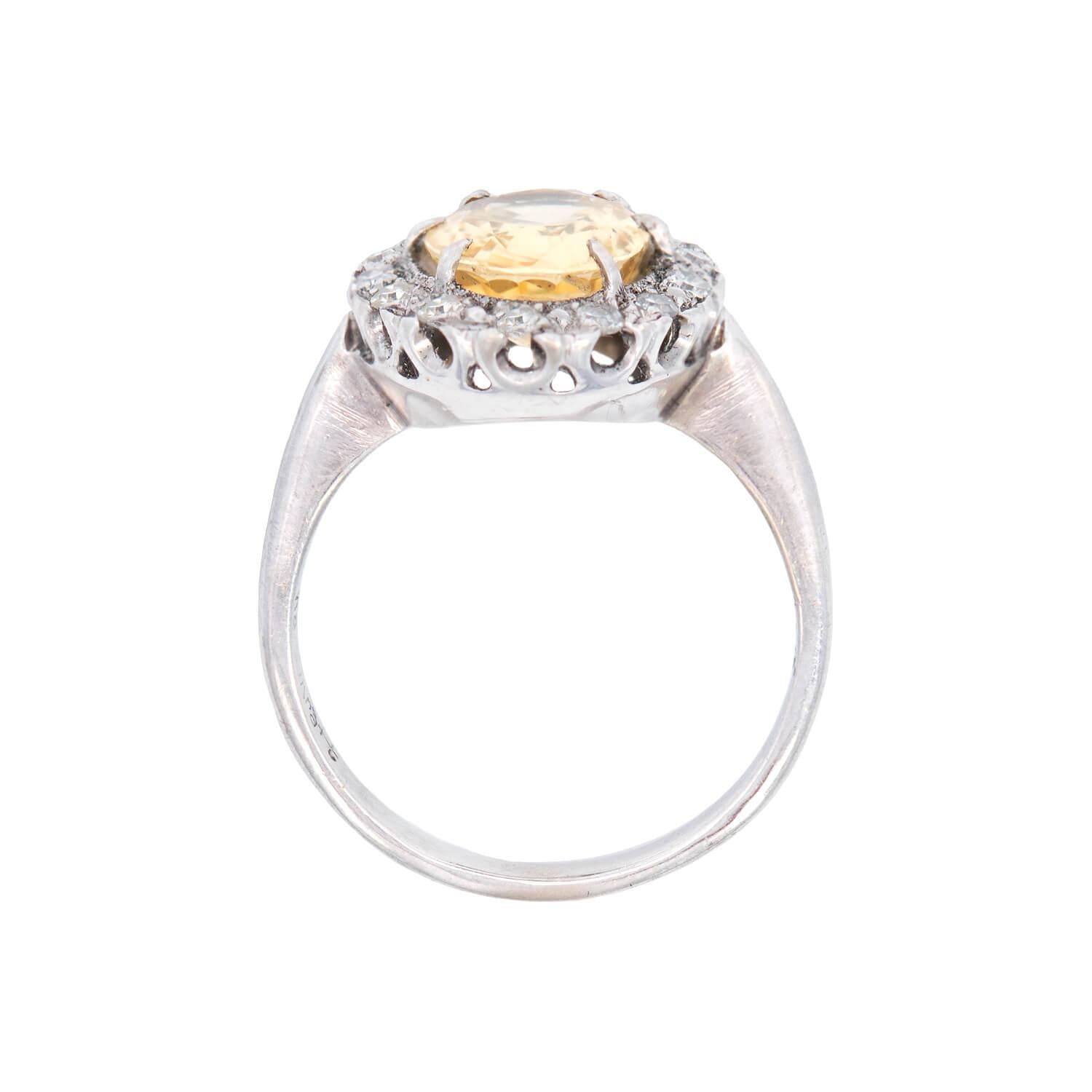 Exquisite Victorian 14k Gold GIA Certified No Heat 3.96ct Ceylon Sapphire & Diamond Engagement Ring - Perfect for Vintage Weddings, Anniversary Gifts & Special Occasions