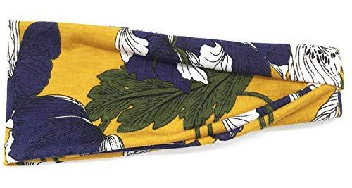Stylish Printed Hair Bands Set for Women - 6 Pack Fashion Hair Accessories for Ponytail, Bun & Everyday Use - Perfect for Workout, Office & Casual Wear